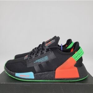 New Adidas NMD_R1 V2 'Glow In The Dark' Men's Running Shoes Size 11.5